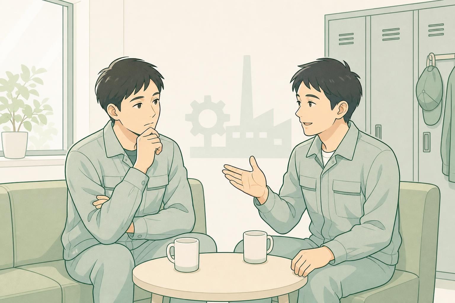 転職が不安になるのは、経験の価値が見えにくいからですの内容を表すイラスト