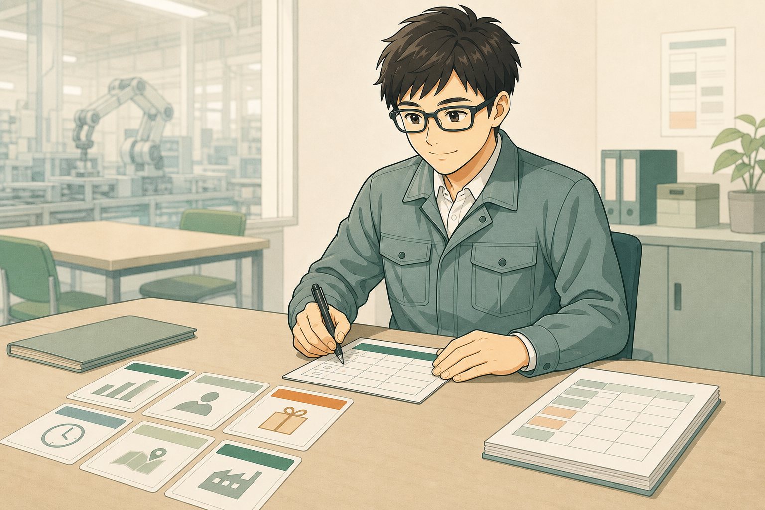 本当に給料が安いのか、先に基準をそろえようの内容を表すイラスト