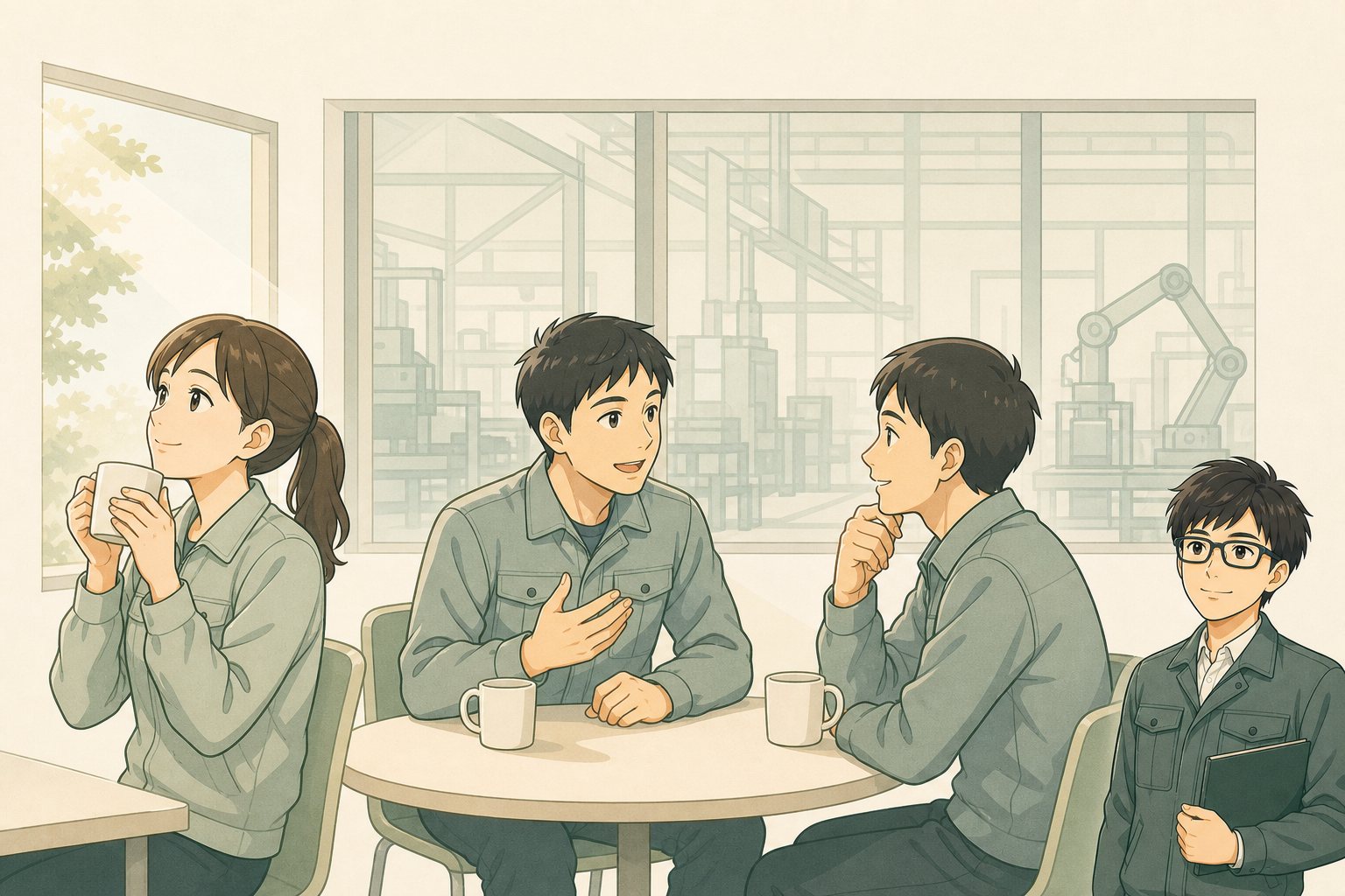 製造業の給料が安いと感じたらどうする?後悔しない対処法のまとめを表すイラスト