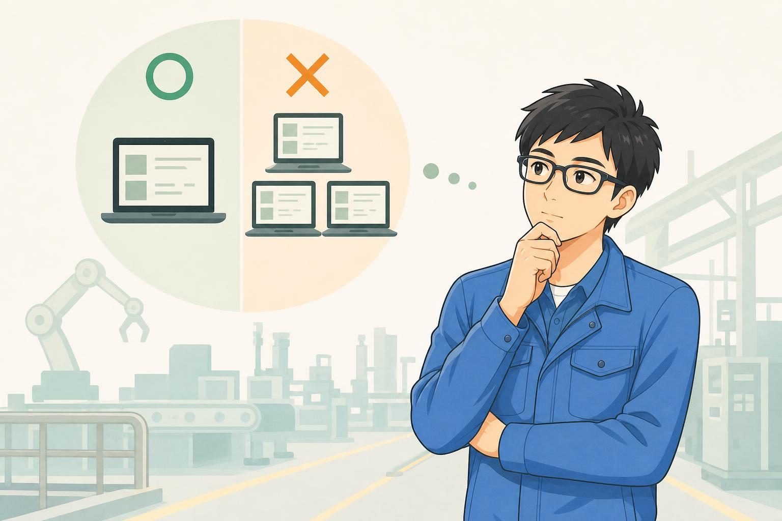 転職サイトの複数登録は必須ではありませんの内容を表すイラスト