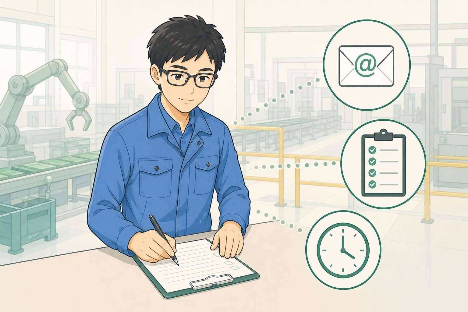 重複応募と情報過多を防ぐ転職サイトの管理方法の内容を表すイラスト