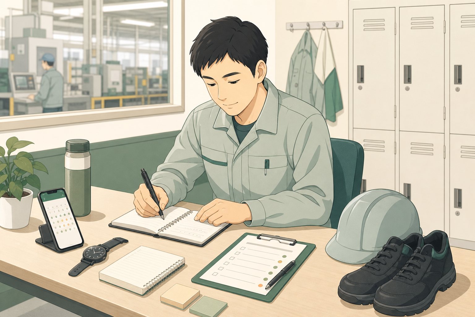 記録を残そうの内容を表すイラスト