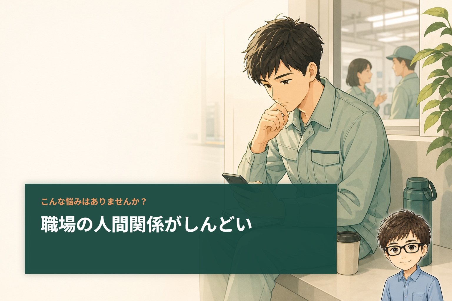 職場の人間関係が辛くて逃げ出したいときは？のアイキャッチ画像