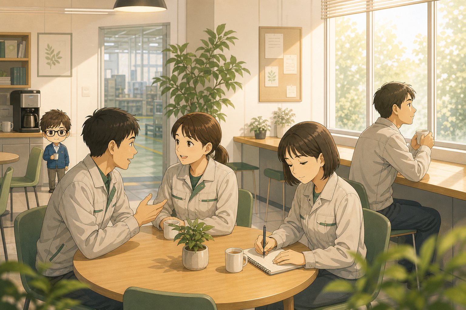 職場の人間関係が辛くて逃げ出したいときは？のまとめを表すイラスト